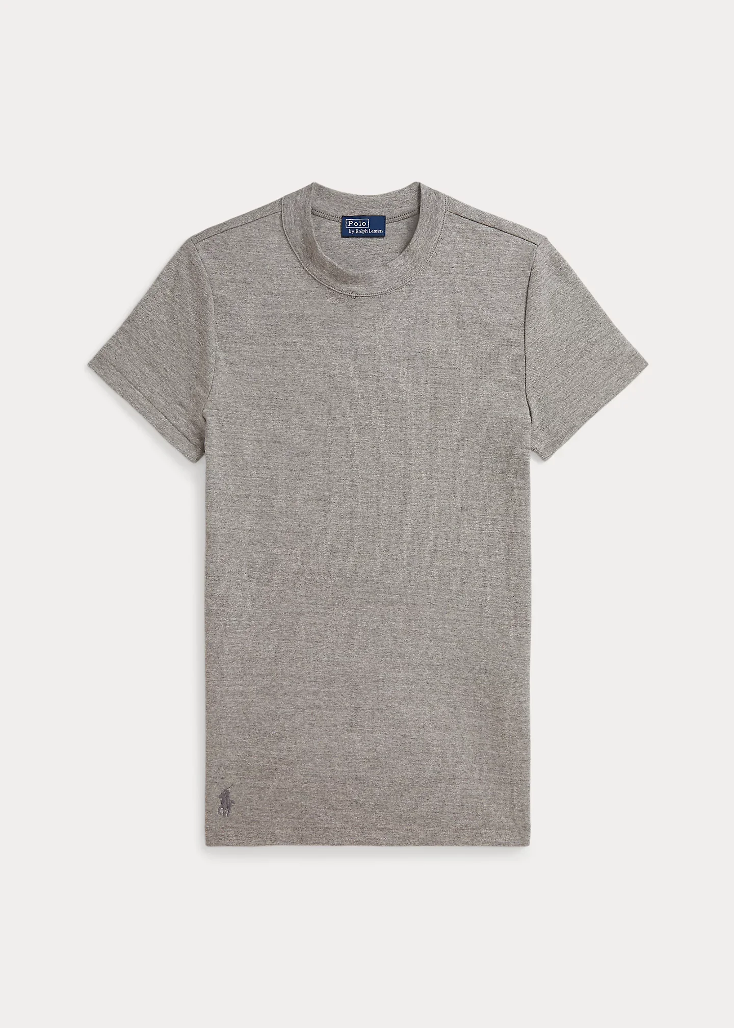 Slim Fit Stretch Cotton Tee - 1
