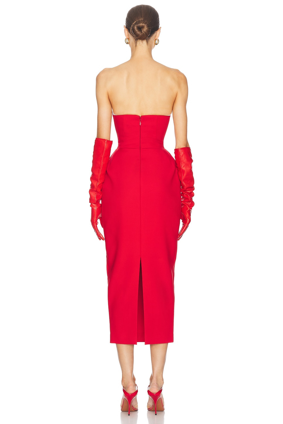 The S Curve Dress With Bow - 3