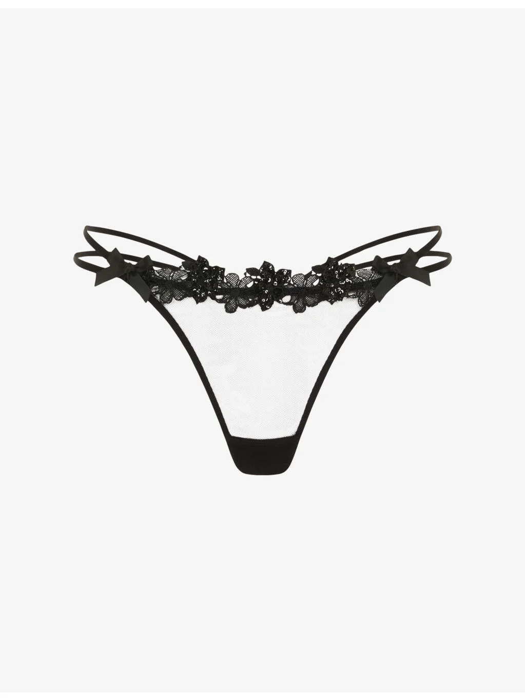 Floss G-String Tulle Thong - 1