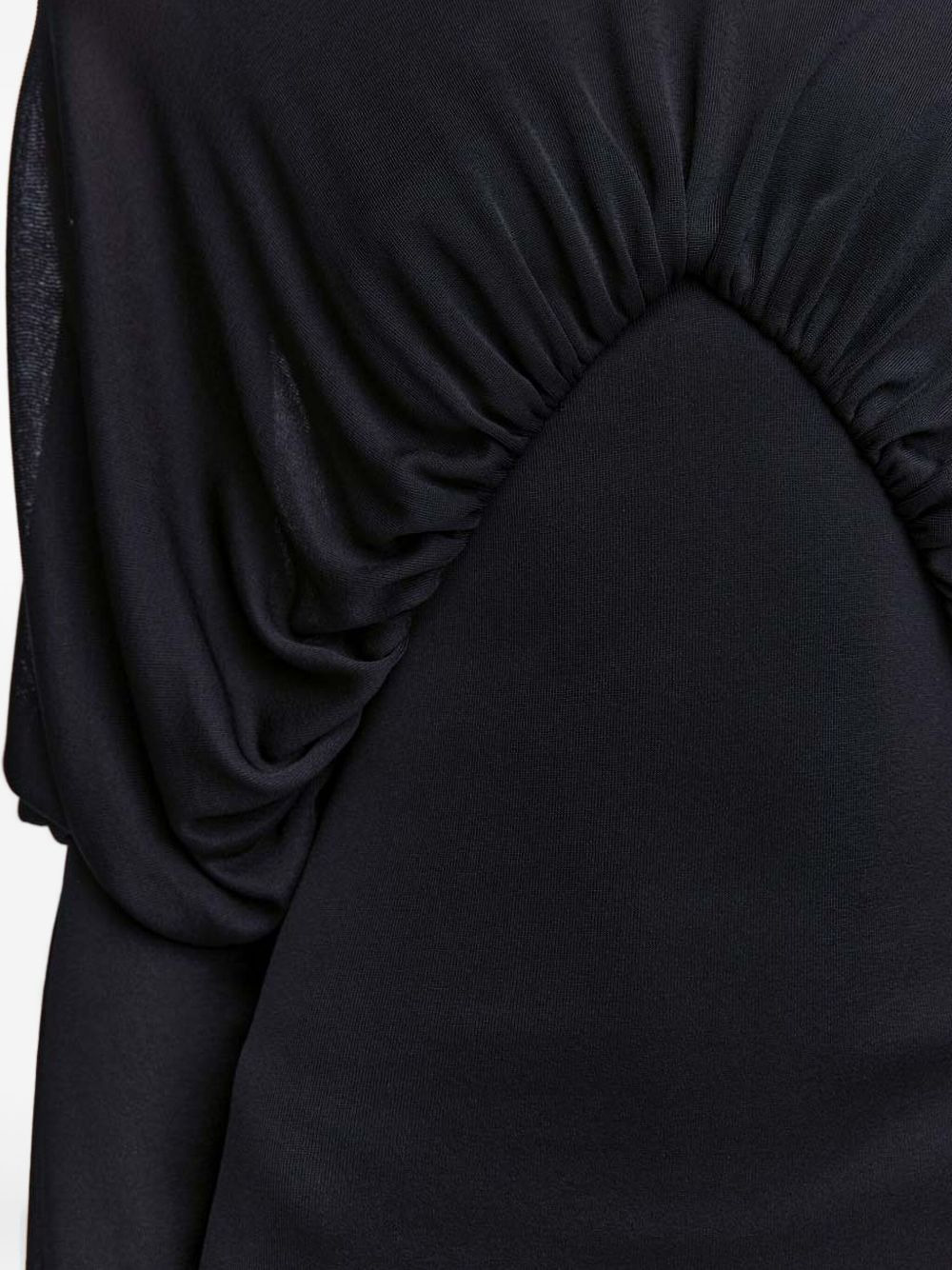 ruched-detailing dress - 6