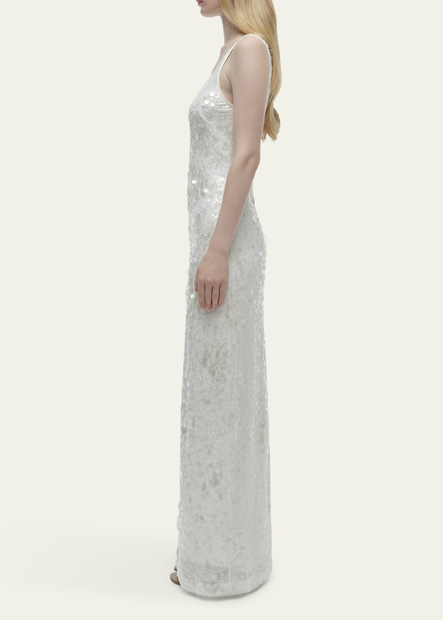 Bex Sequined Maxi Tank Dress - 4