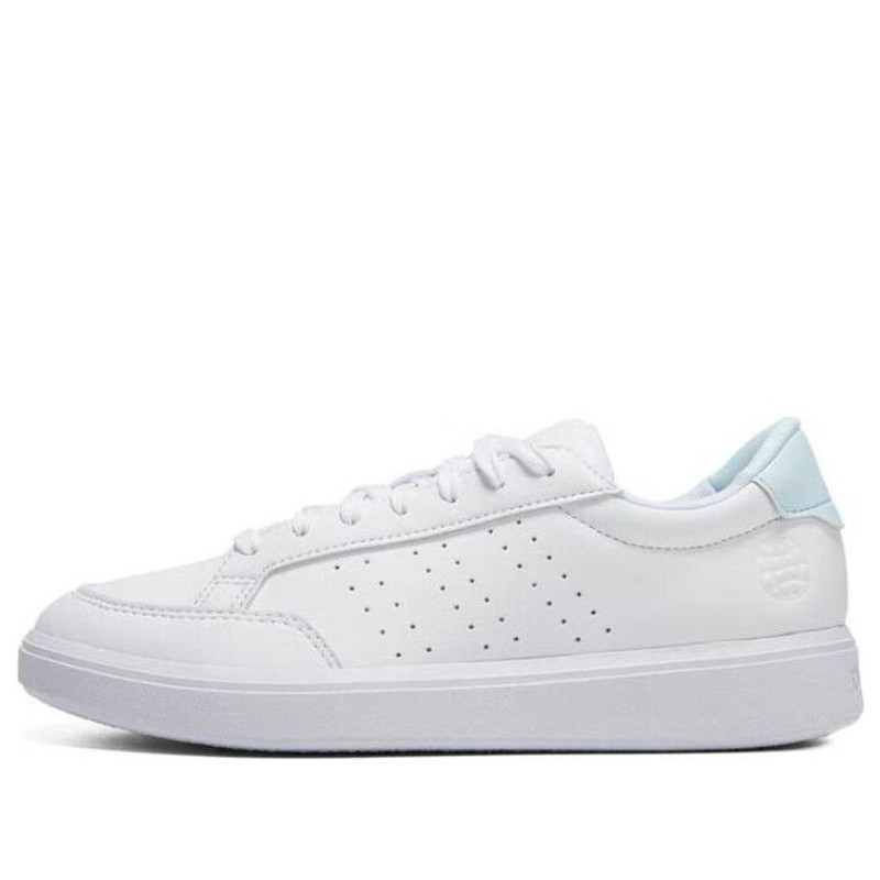 (WMNS) 아디다스 노바 라이프 스타일 코트 비건 신발 'White 거의 Blue' GX1760 - 1