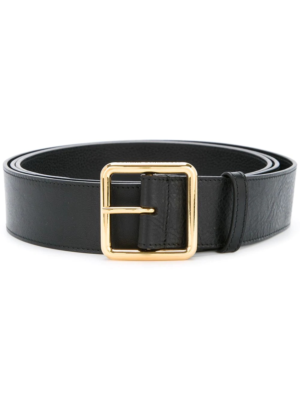 square buckle belt - 1