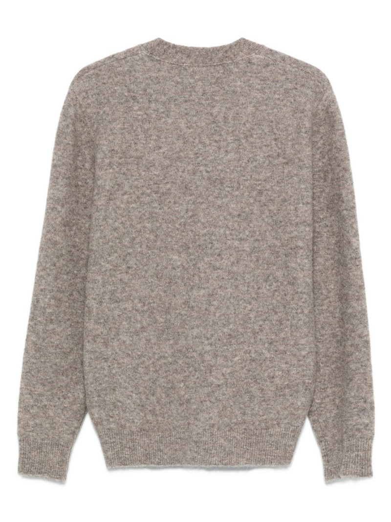 BARENA v-neck button cardigan outlook