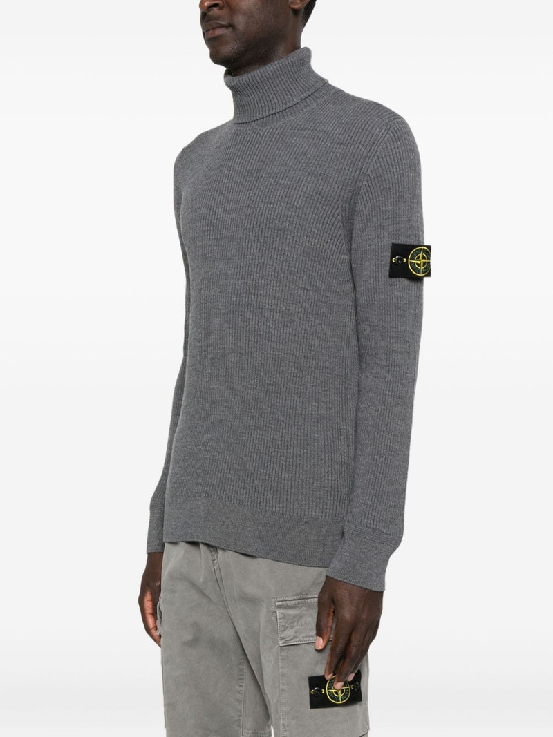 ribbed turtleneck sweater 3
