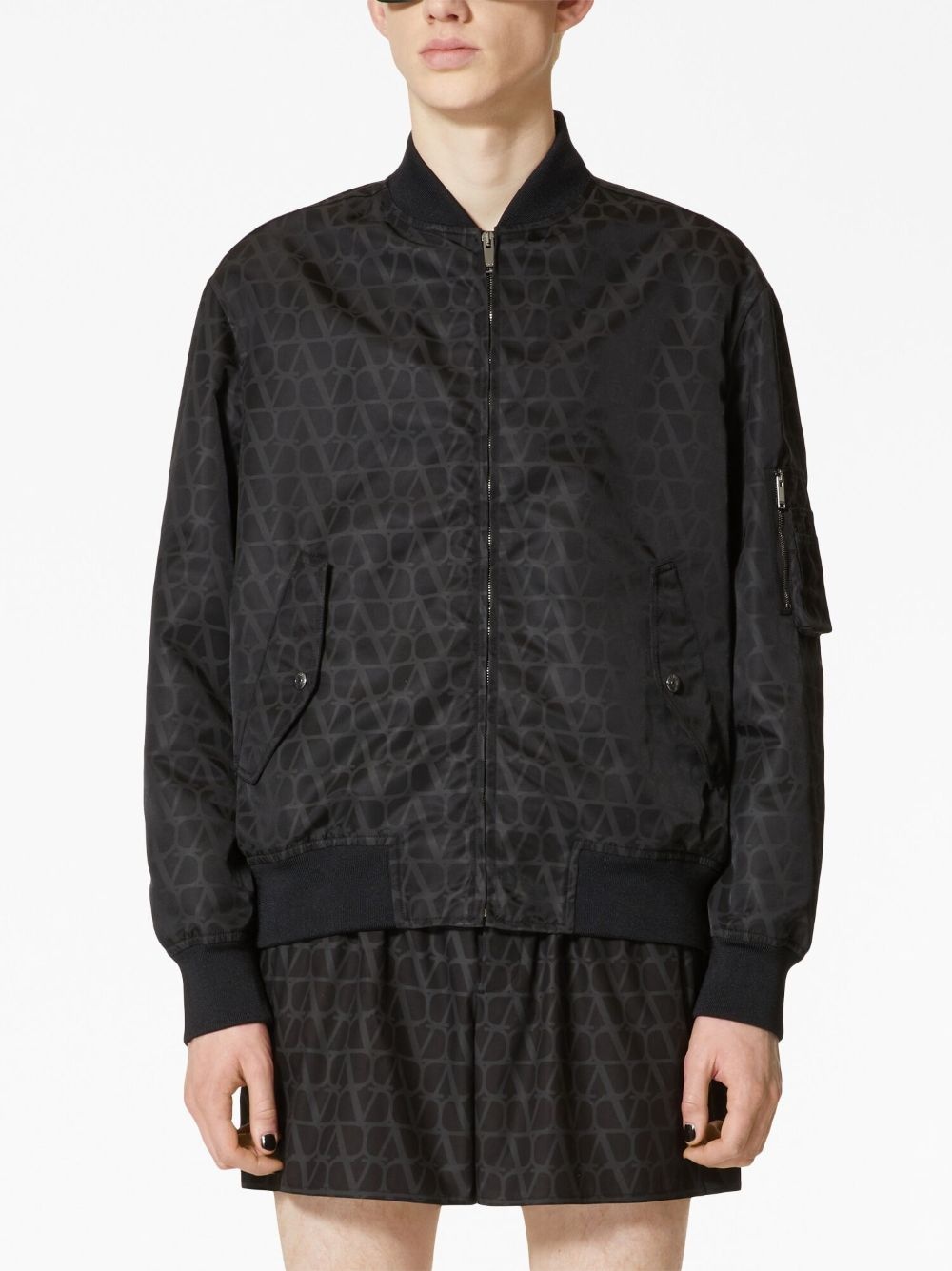 Toile Iconographe-print bomber jacket - 3