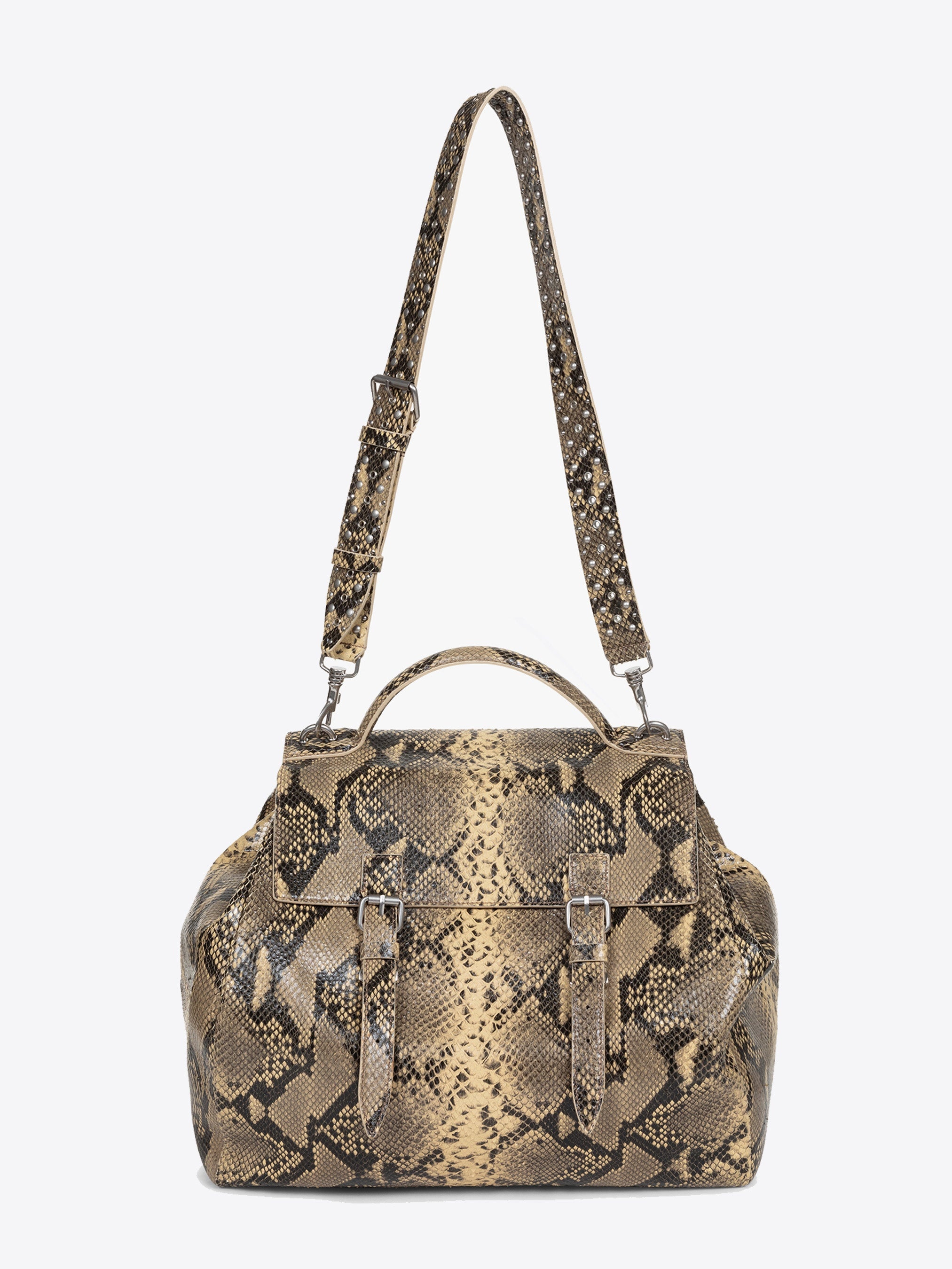 LARGE LEATHER SATCHEL - 2