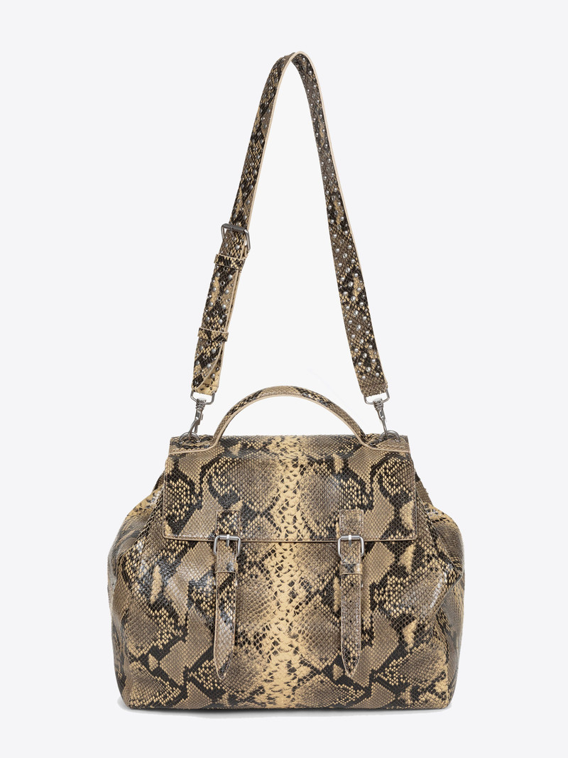 Dries Van Noten LARGE LEATHER SATCHEL outlook
