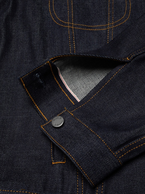 Danny Ace Selvage Denim Jacket Dry Blue - 10