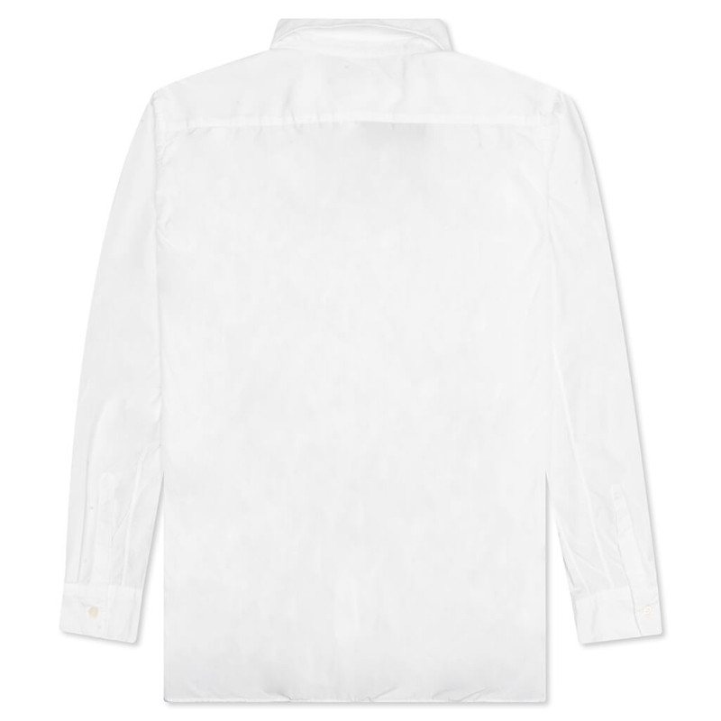 Comme des Garçons Homme Plus COMME DES GARCONS HOMME PLUS BUTTON UP SHIRT - WHITE outlook