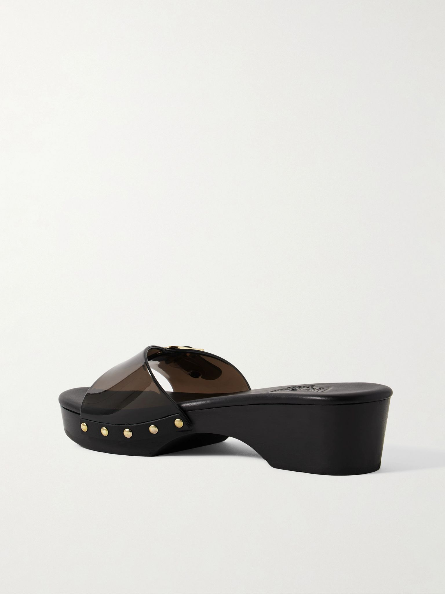 Omonia Jelly studded PVC clogs Black - 3