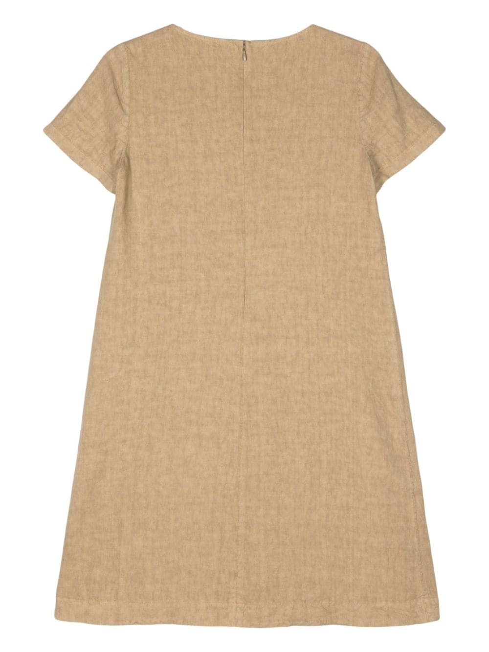 linen mini dress - 2