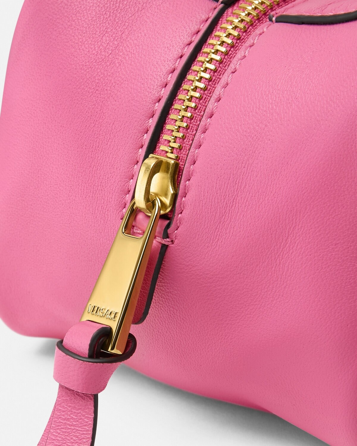 Versace Tag Bowling Shoulder Bag - 6