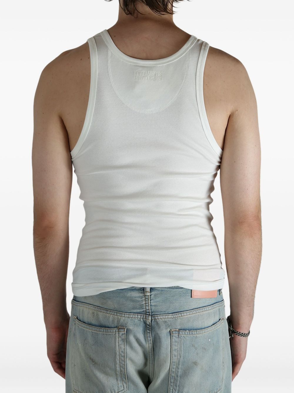 logo-detail tank top - 2