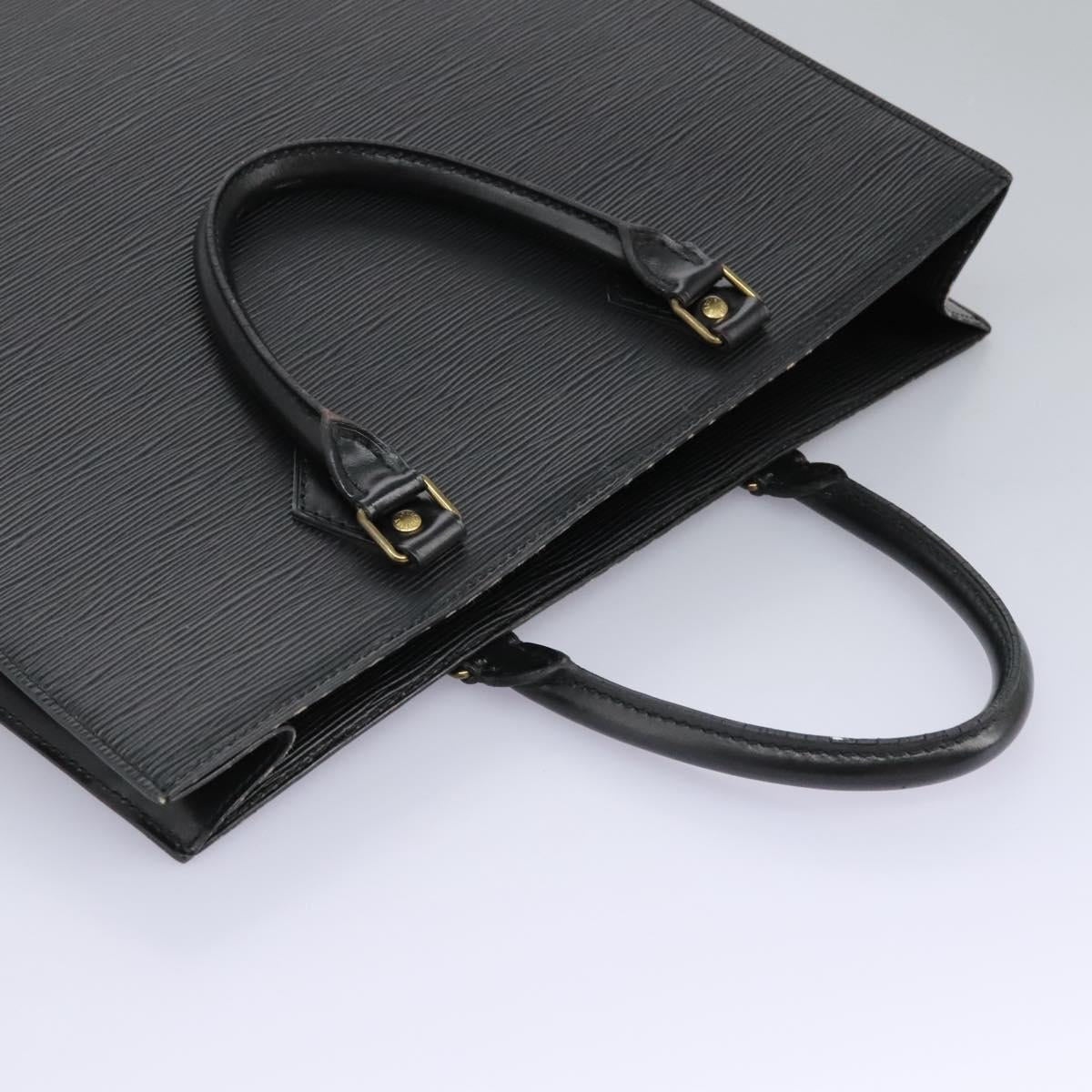 LOUIS VUITTON Epi Sac Plat Hand Bag Black M59082 - 6