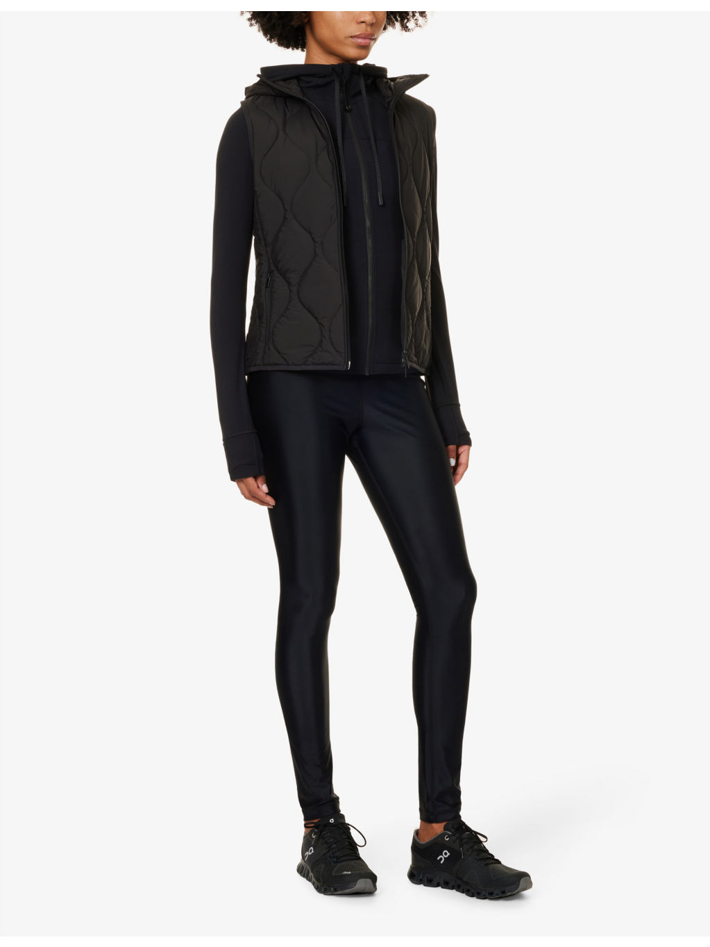 Define high-neck stretch-jersey jacket - 2