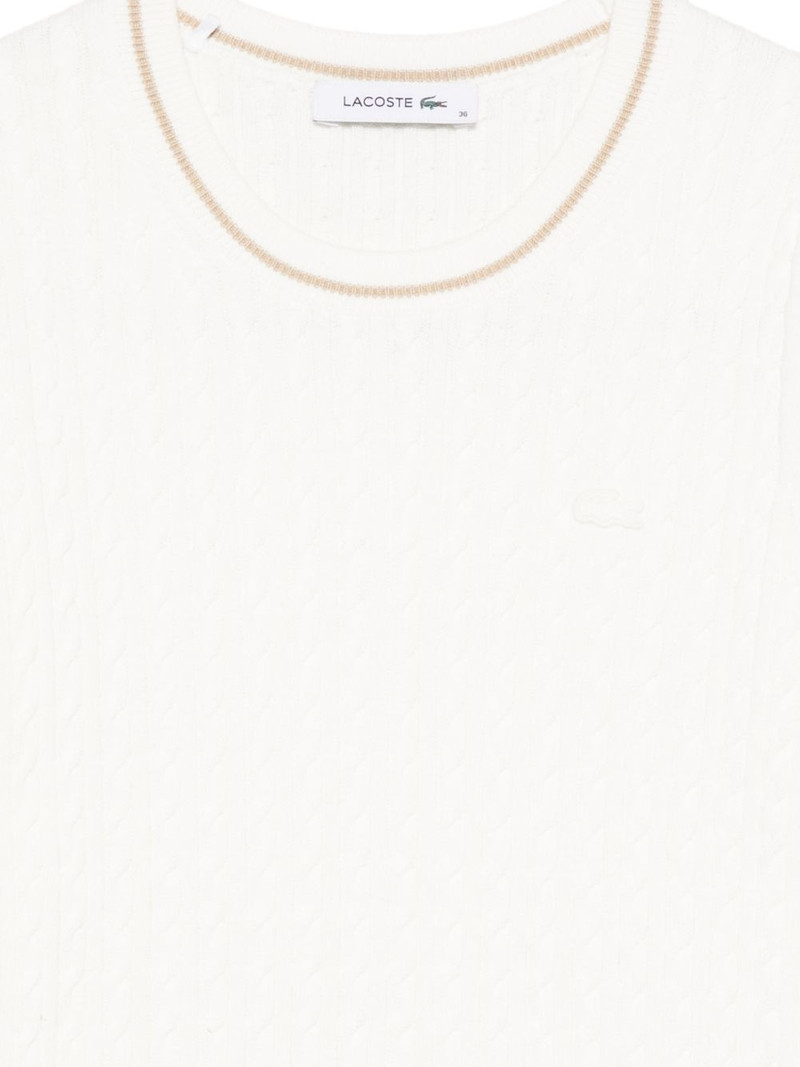 cable-knit T-shirt 3