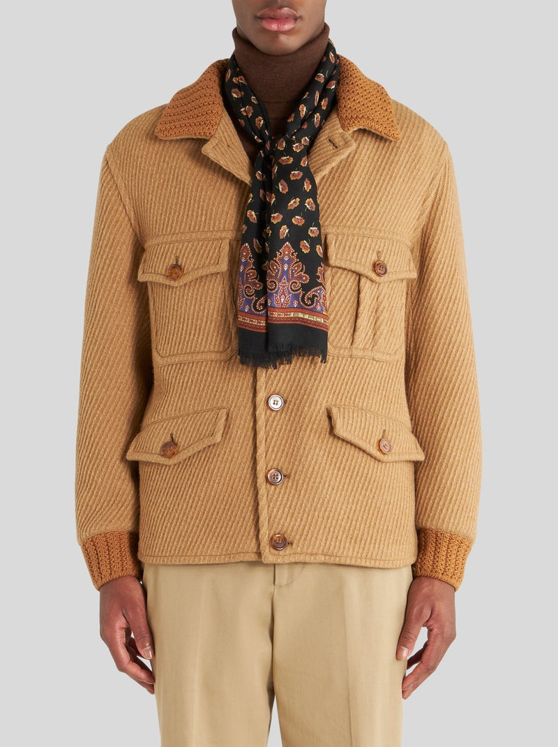 Etro PAISLEY WOOL AND SILK SCARF outlook