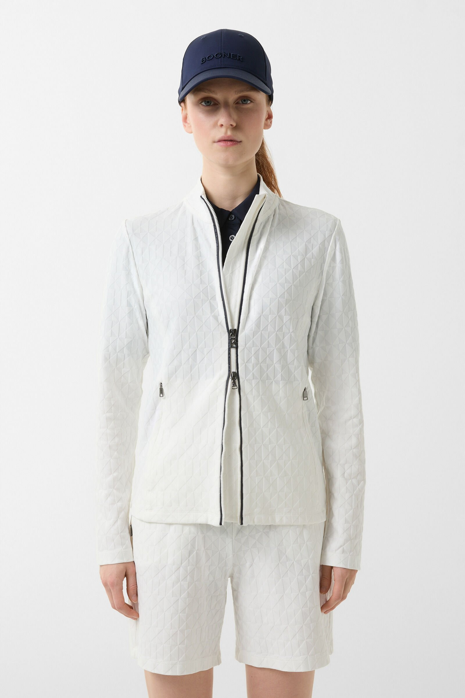 Ayla jersey jacket in Off-White - 2