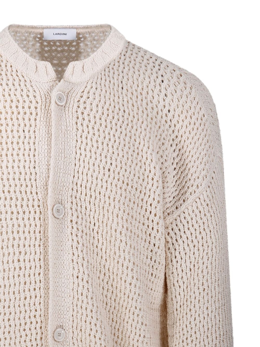 open-knit cardigan - 4