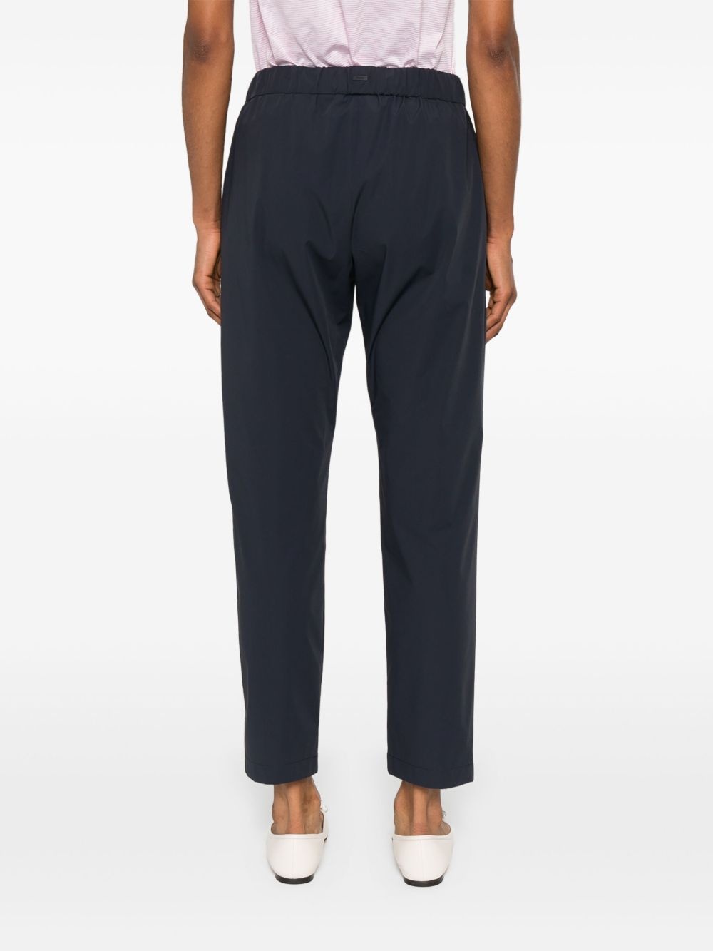 logo-appliqué trousers - 4