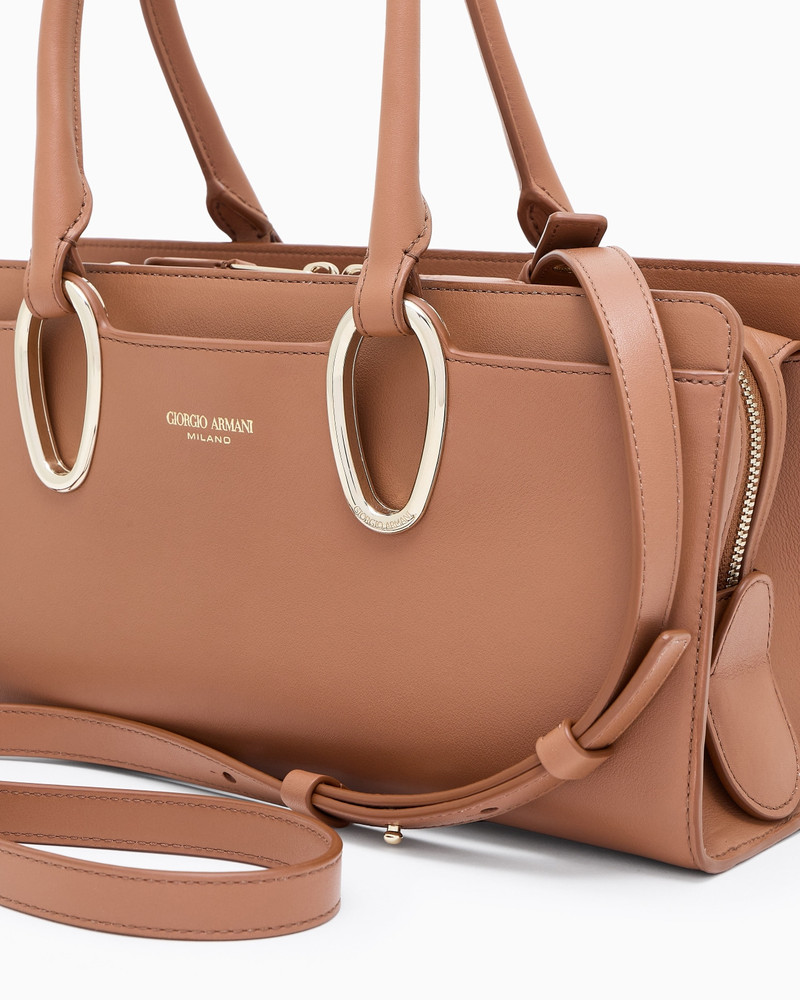 LEATHER BAULETTO BAG 5