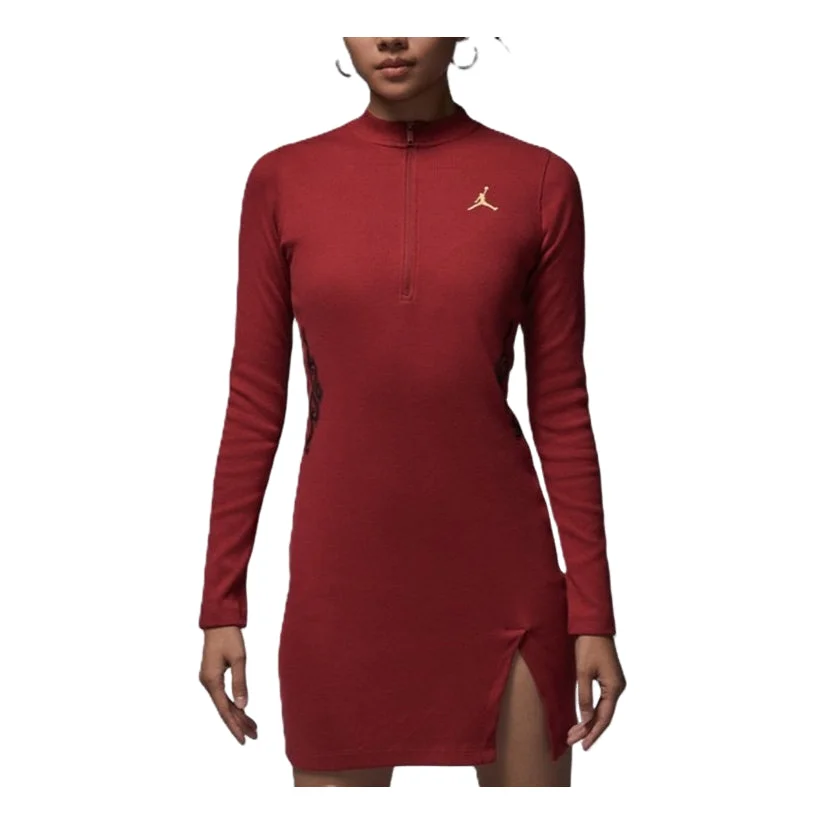 (WMNS) Air Jordan Short Dress CNY 'Red' IQ3963-613 - 1