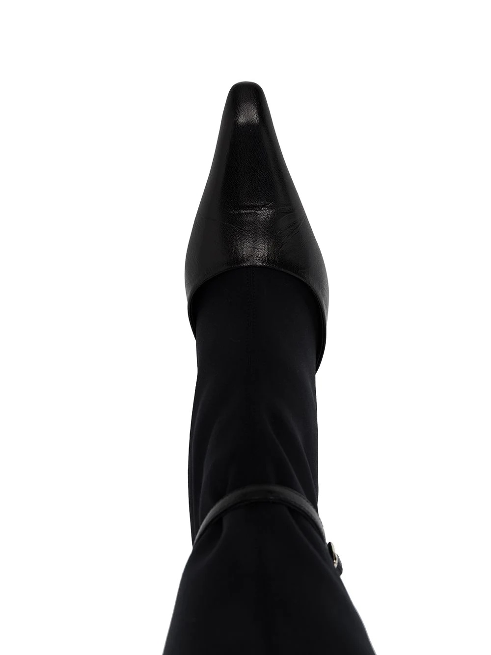 sock-style ankle pumps - 4