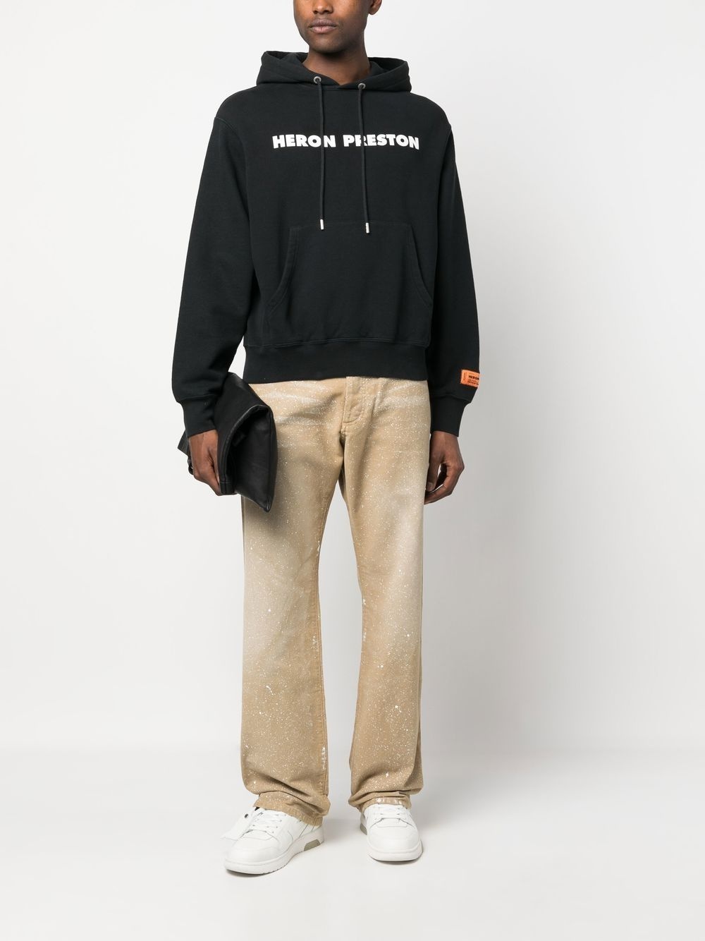 paint-splatter Hammer trousers - 2