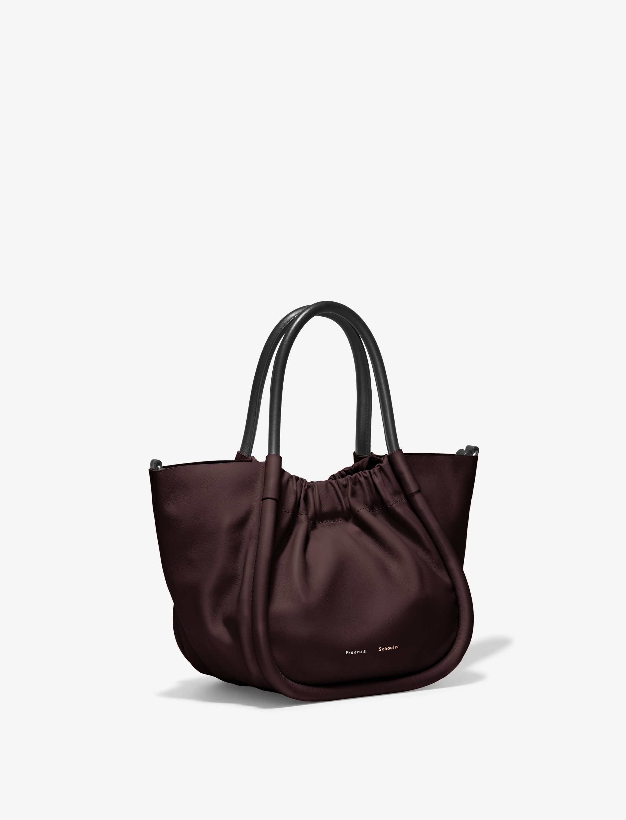 Small Ruched Crossbody Tote - 2