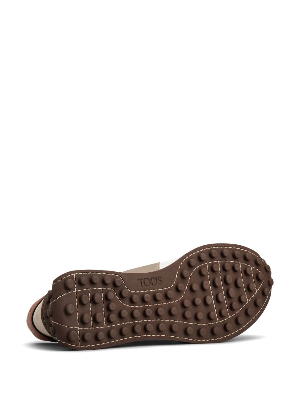 suede-trimmed sneakers - 4