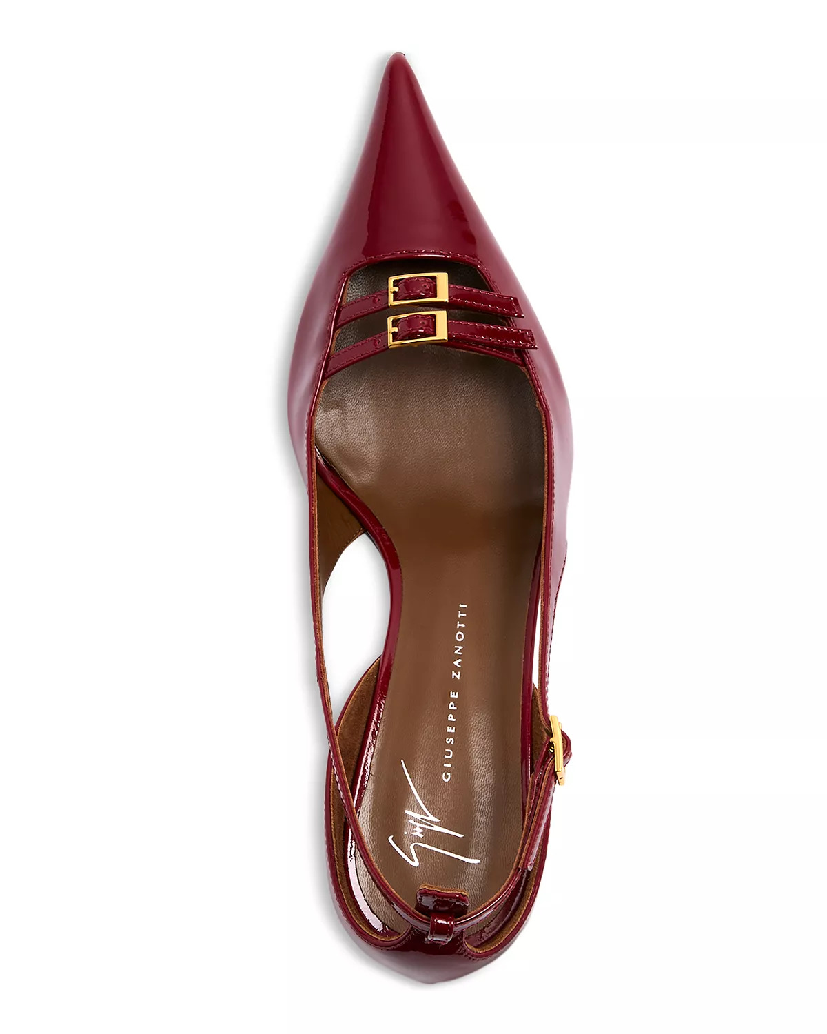 Women's Pointed Buckle Pumps - 3