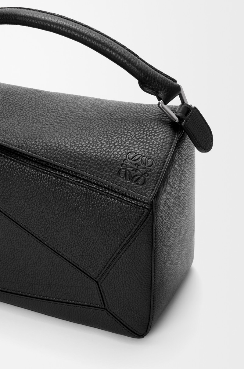 Large Puzzle bag in supple grained calfskin 8