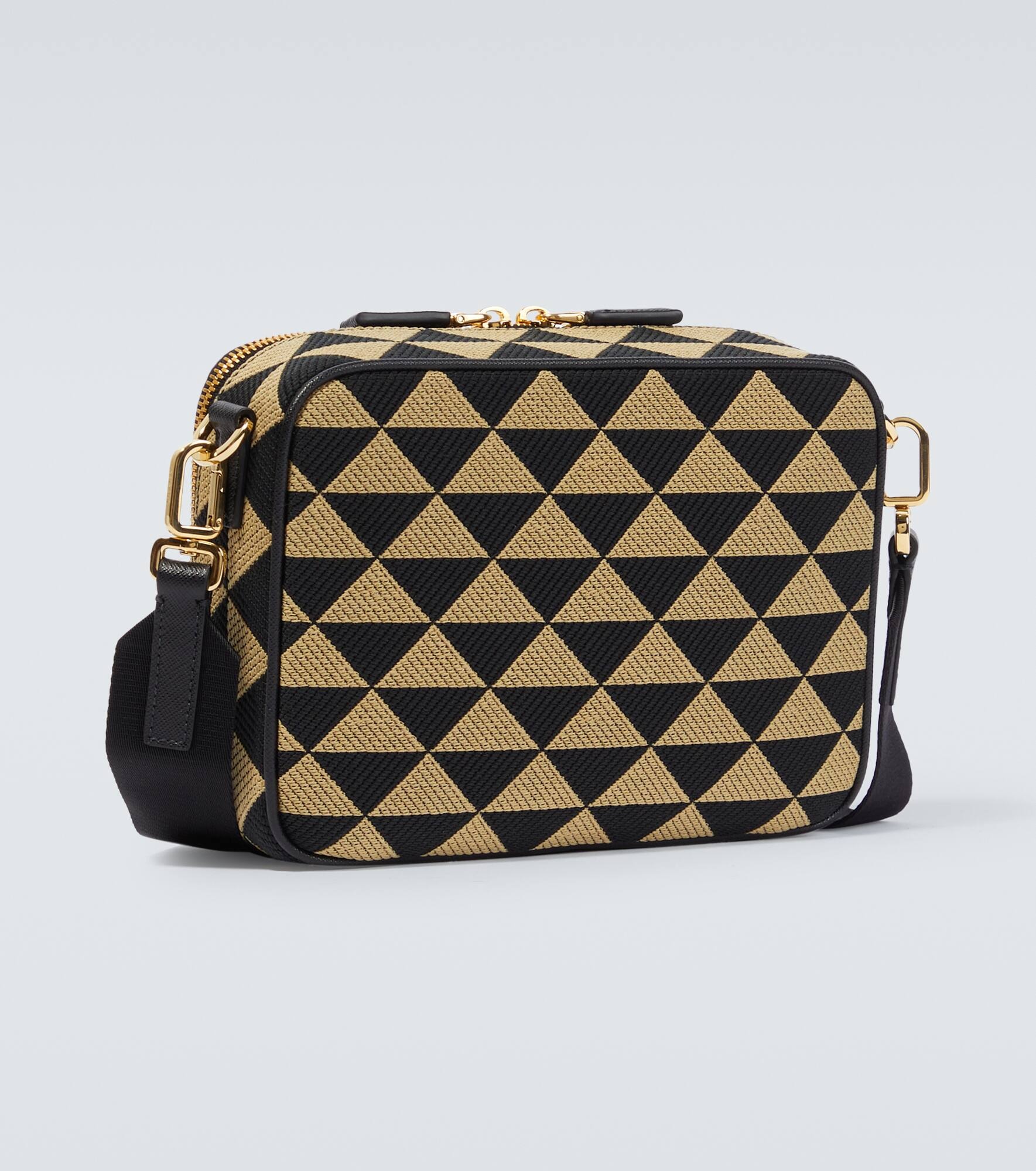 Prada Symbole jacquard crossbody bag - 5