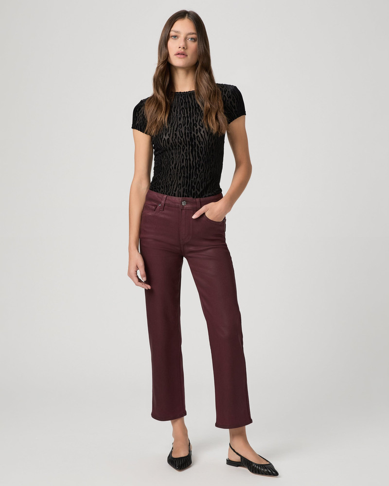 PAIGE Mason Ankle Straight Jean outlook