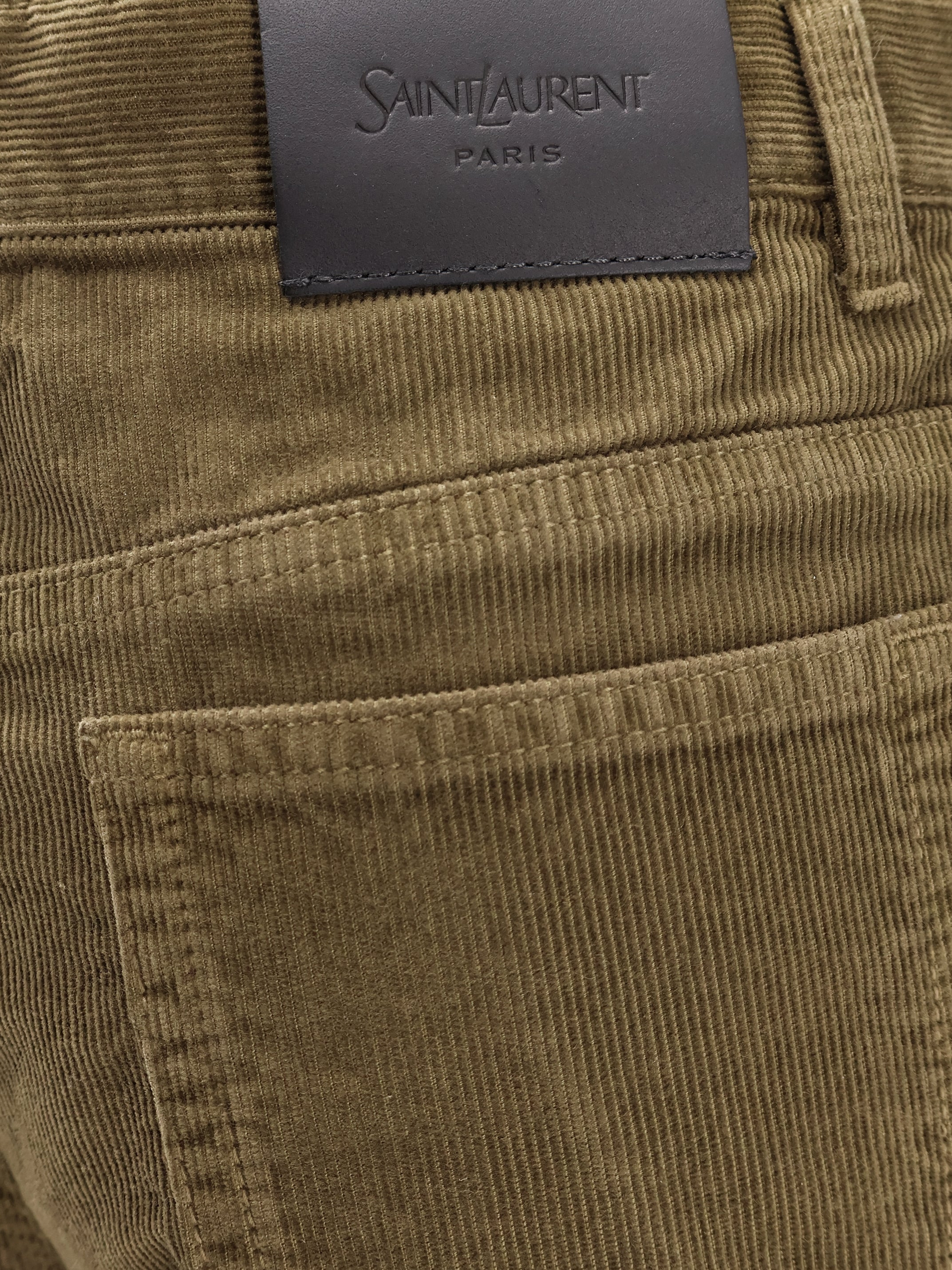 Saint Laurent Women Clyde Corduroy Trousers - 3