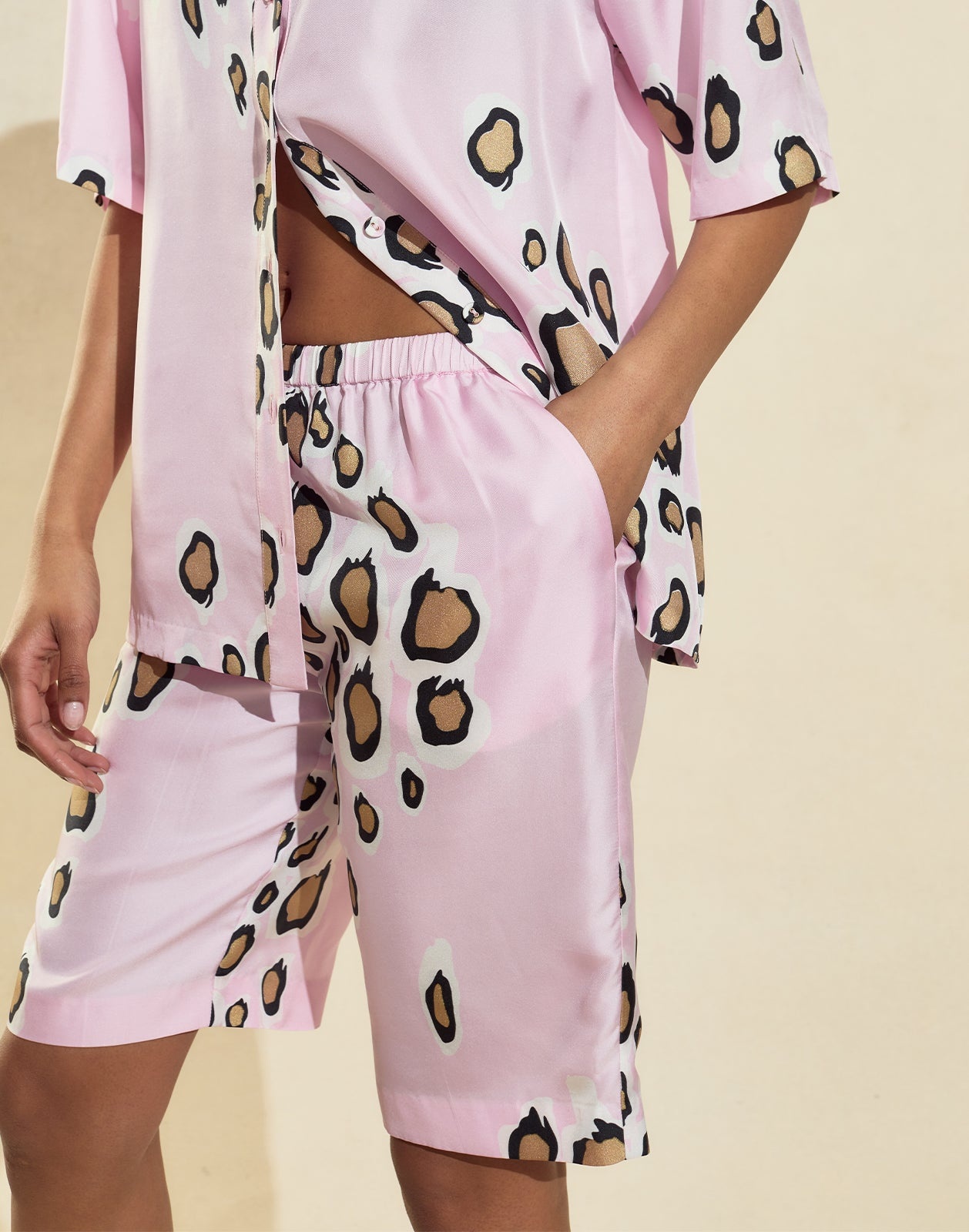 Amalfi Gold Foil Shorts - 5