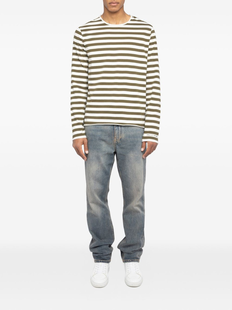 Zadig & Voltaire long-sleeved striped T-shirt outlook