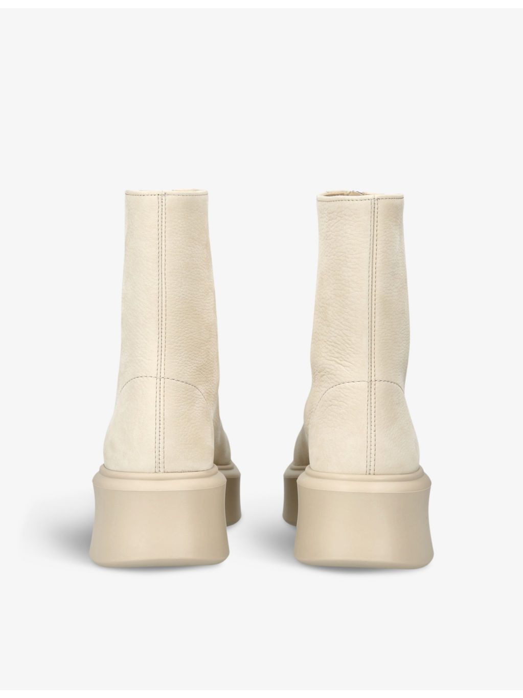 Zipped grained-leather ankle boots - 4