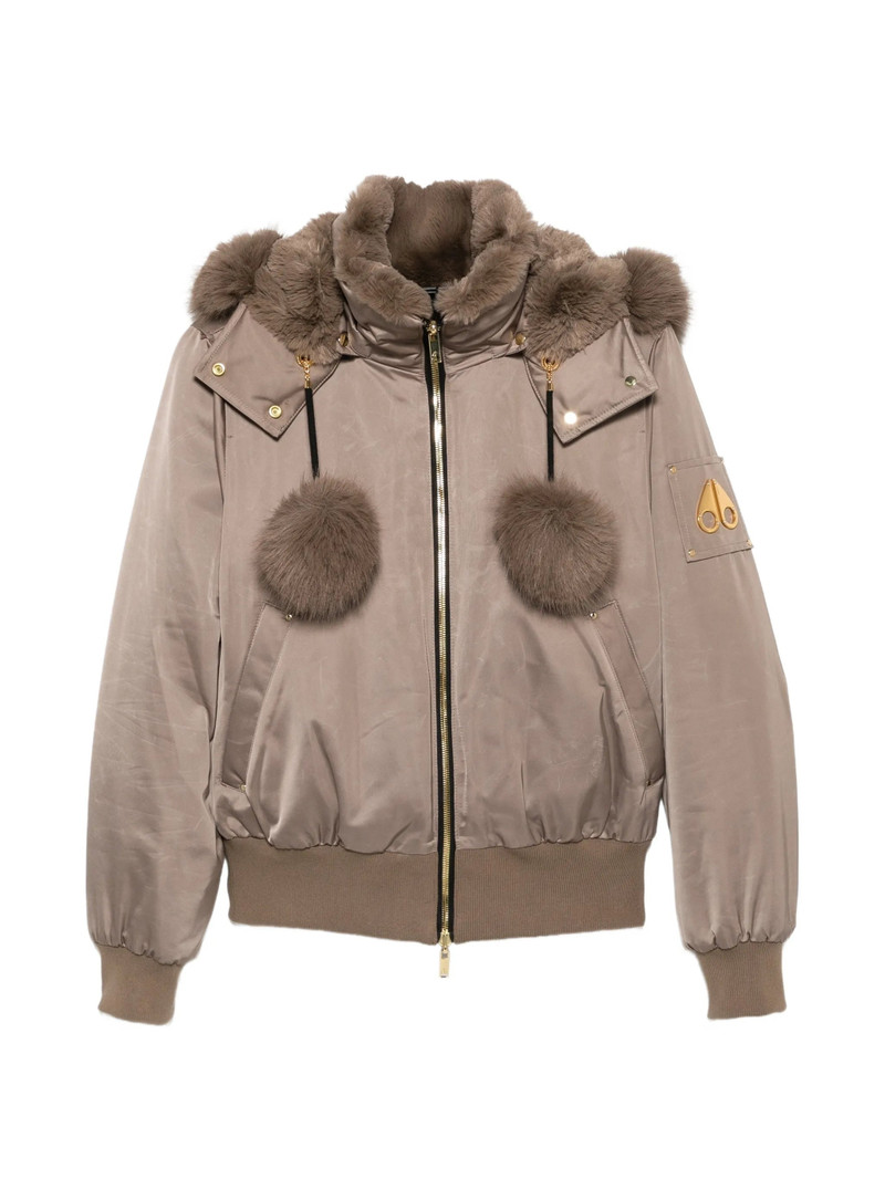 Moose Knuckles Zip-fastening Hooded Bomber Jacket 1