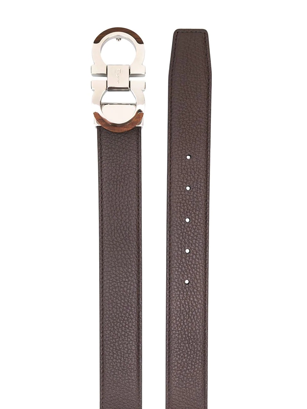 Gancini-buckle belt - 2