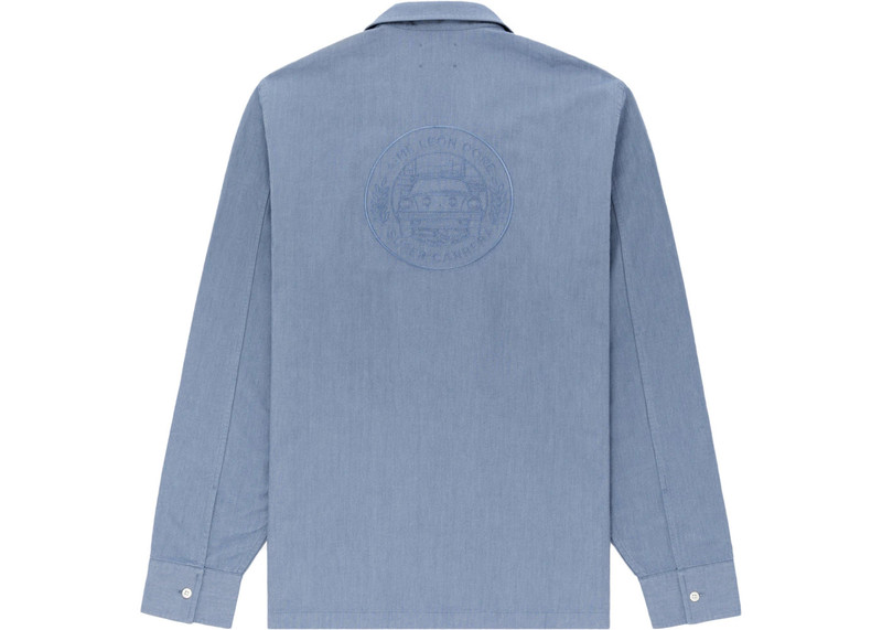 AIMÉ LEON DORE Aime Leon Dore x Porsche 911SC Mechanic Shirt Blue outlook