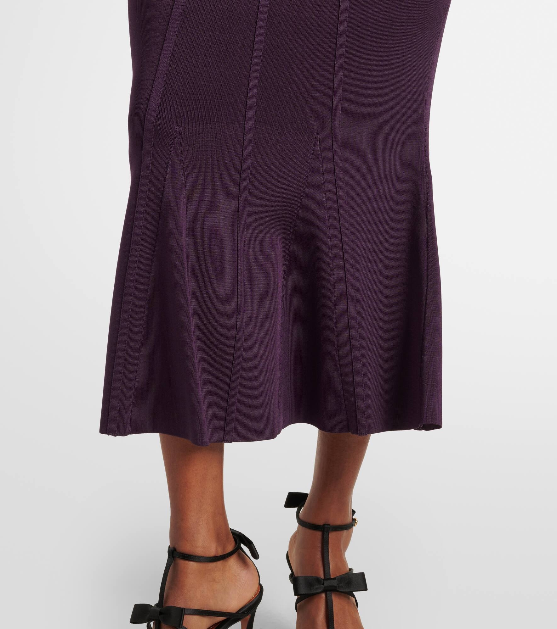 Peplum maxi skirt - 5