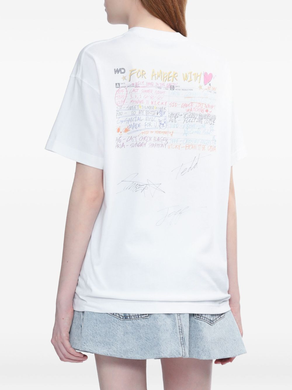 graphic-print T-shirt - 4