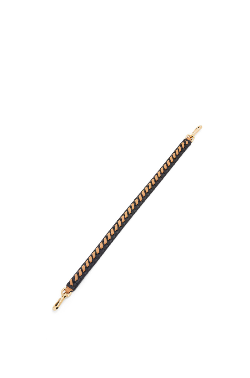 Woven spiral strap in classic calfskin 1