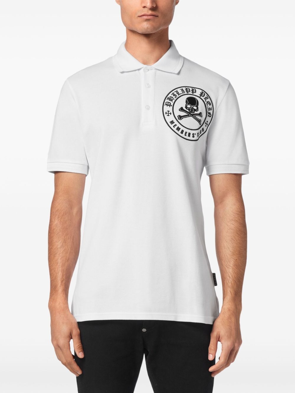 Skull & Bones piqué polo shirt - 3