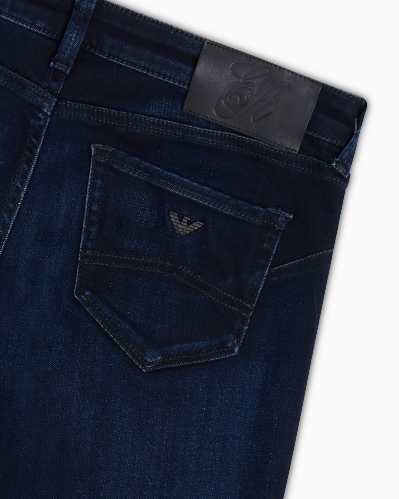 J23 LOW-WAISTED SUPER-SKINNY LEG JEANS IN STRETCH DENIM - 6