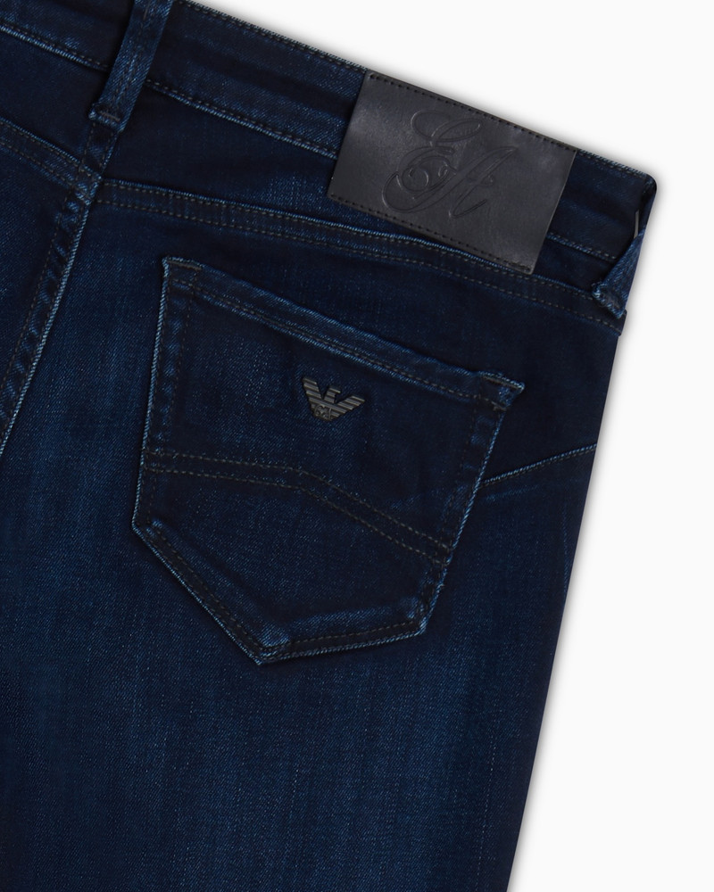 J23 LOW-WAISTED SUPER-SKINNY LEG JEANS IN STRETCH DENIM 6