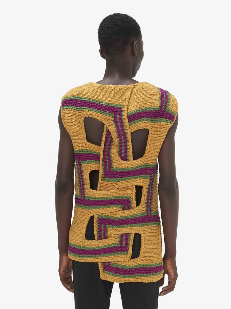 INTERWOVEN STRIPE VEST 3