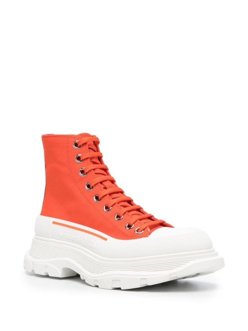 chunky high-top sneakers - 2